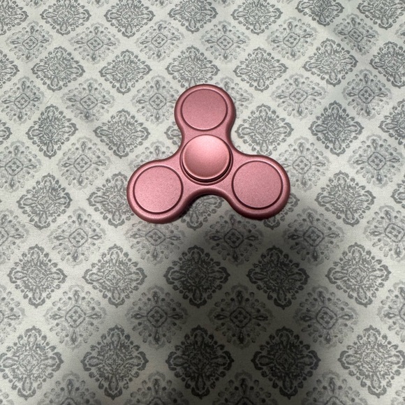 Rose Gold Matte Fidget Spinner - Picture 3 of 3